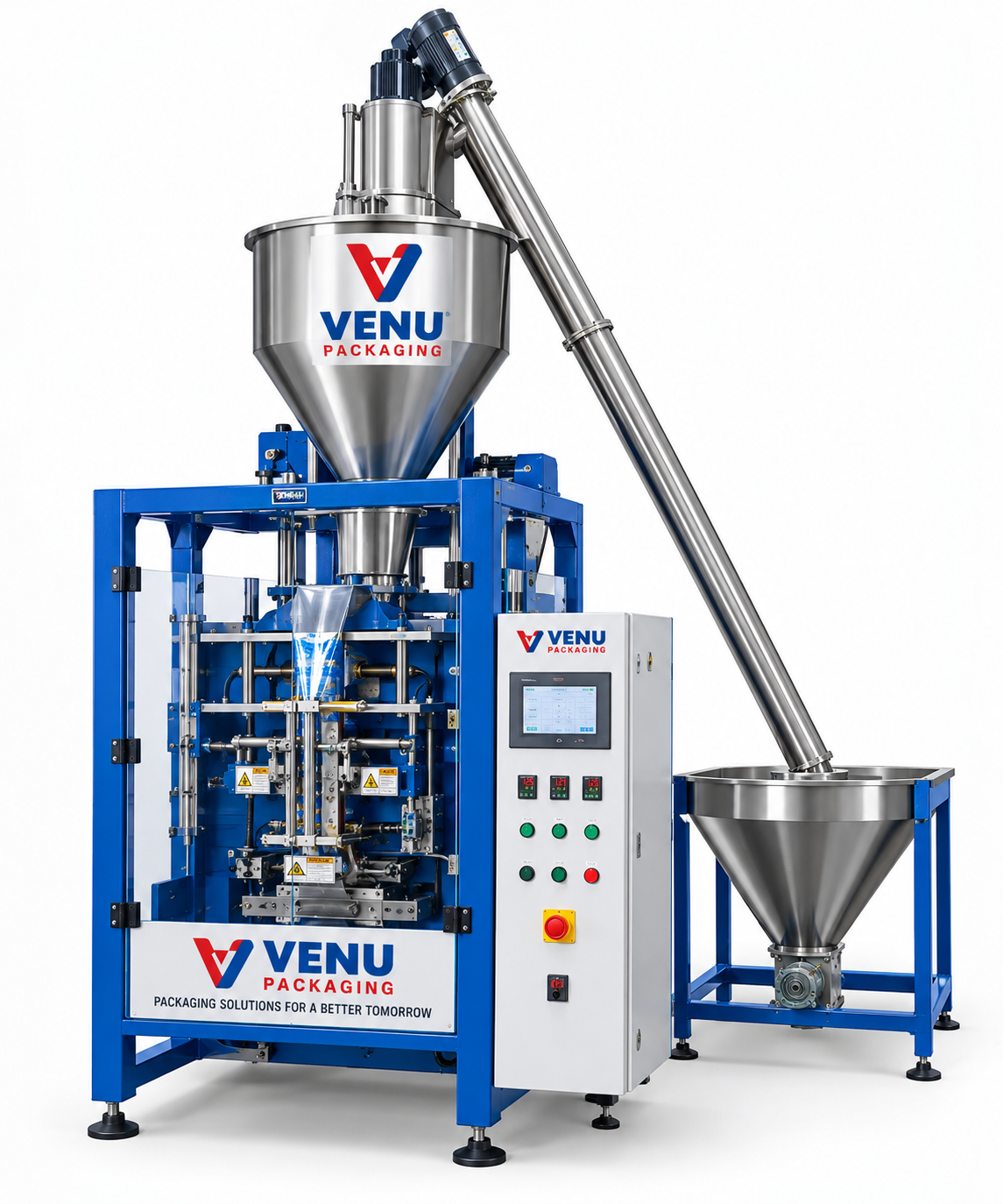 VENU Packaging Collar Type Servo Auger Filling Machine