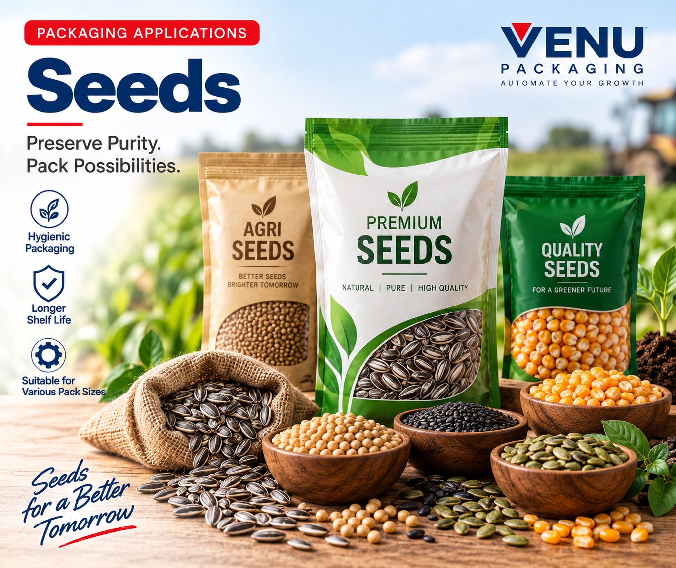 Seeds Packaging