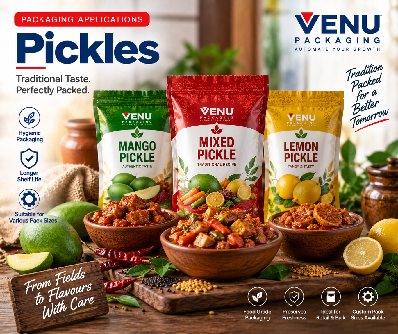 Pickles Packaging