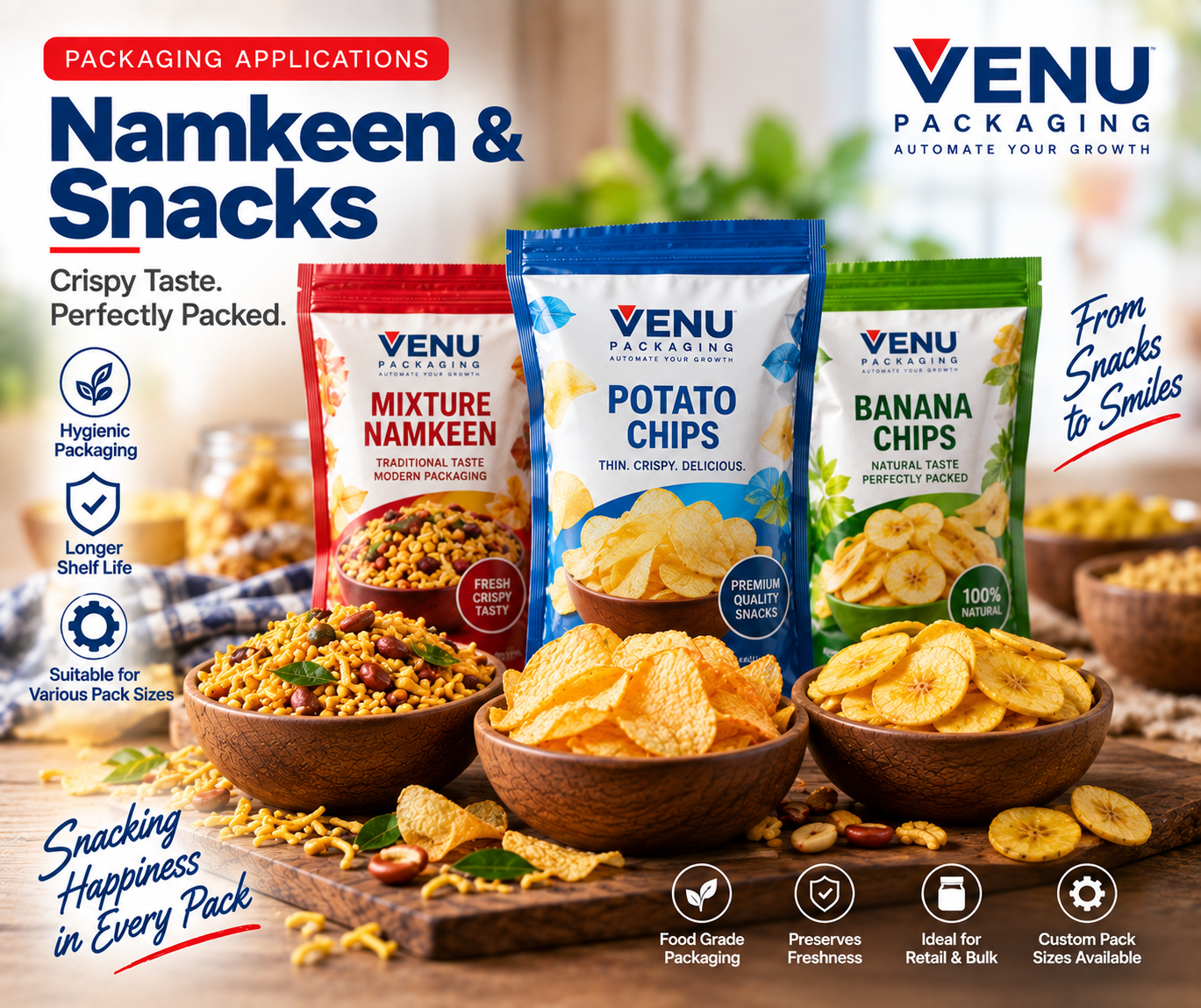 Namkeen and Snacks Packaging