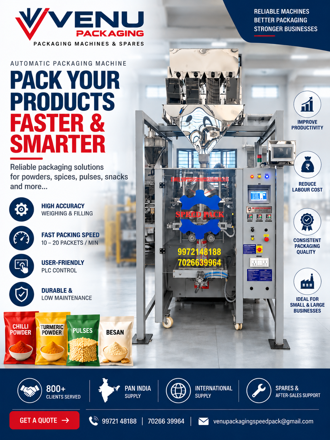 VENU Packaging Machine